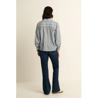 Expresso Blouse Jacquard Breeze Blue